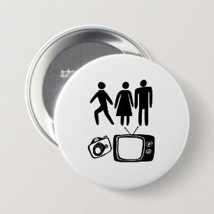 Person Woman Man Camera TV Button