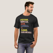 Person Woman Man Kamera TV Gefängnis Hahaha Frauen T-Shirt (Vorne ganz)