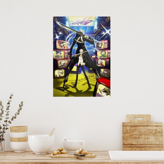 Persona 4 Arena Artwork Poster (Küche)