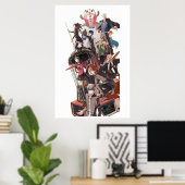 persona 4 team poster (Heimbüro)