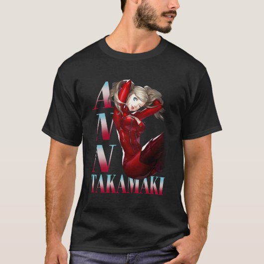 Persona 5 Ann Takamaki Pose T-Shirt (Vorderseite)