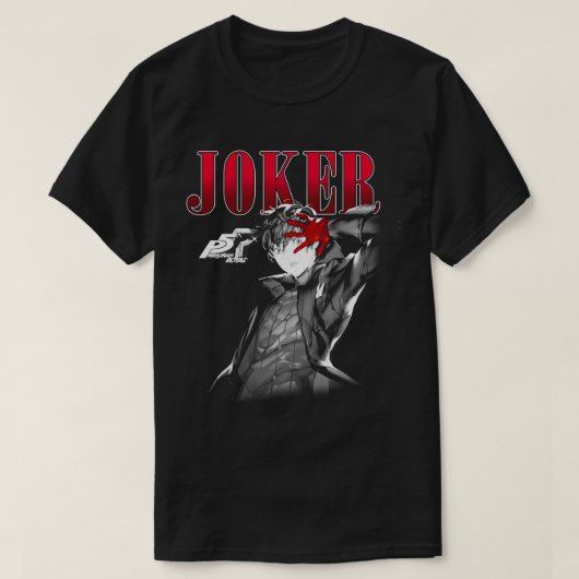 Persona 5 Joker Neutral Graphic Long Sleeve T-Shir T-Shirt (Design vorne)