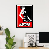 Persona 5 Makoto Niijima Celeb Poster (Heimbüro)