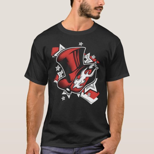 Persona 5 Royal The Phantom Thieves Logo Active T- T-Shirt (Vorderseite)