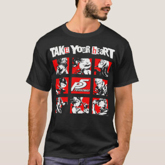 Persona 5 Zeichen-Quadrate T-Shirt