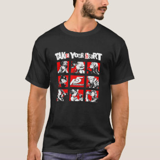 Persona 5 Zeichen-Quadrate T-Shirt