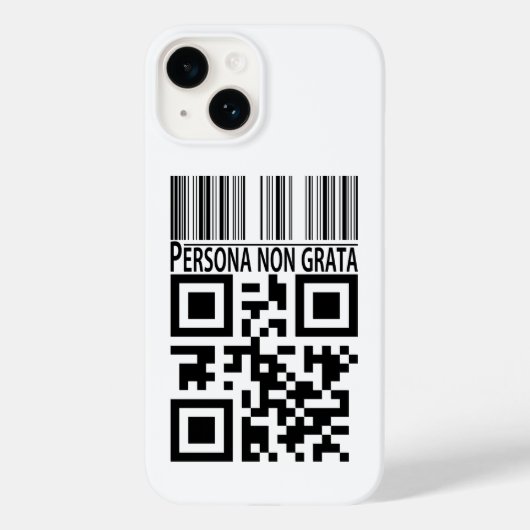 Persona non grata Case-Mate iPhone hülle (Rückseite)