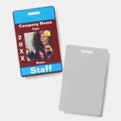 Personal -1 ausweis (Vorder- & Rückseite)