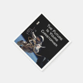 Personal Abschluss Space Walk Astronaut Serviette (Ecke)