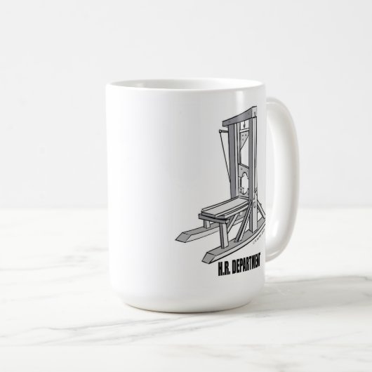 Personal-Abteilungs-lustige Grafik Kaffeetasse (VorderseiteRechts)