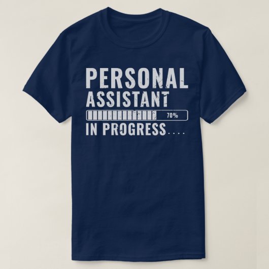 Personal Assistant in Training Future Programmer T-Shirt (Design vorne)