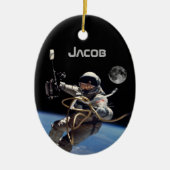 Personal Astronaut Space Walk Ornament (Vorne)