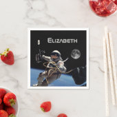 Personal Astronaut Space Walk Party Serviette (Beispiel)