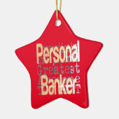 Personal Banker Extraordinator Keramik Ornament (Links)