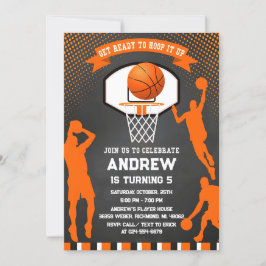 Personal Basketball Geburtstagseinladung Sport Einladung
