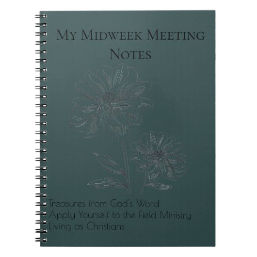 Personal Bible Study Notebook Notizblock (Vorderseite)