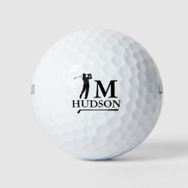 Personal Black Mark - to identify golfers Golfball