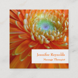 Personal Business Card Quadratische Visitenkarte