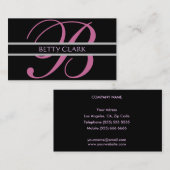 Personal Business Card Visitenkarte (Vorne/Hinten)