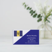 Personal Business Vard - Barbados Visitenkarte (Stehend Vorderseite)