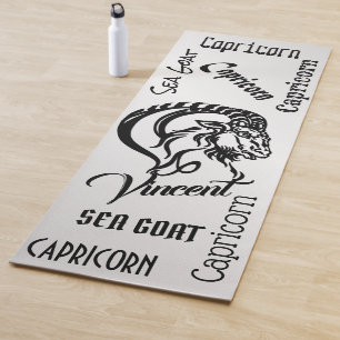 Personal Capricorn Silver Zodiac Yogamatte