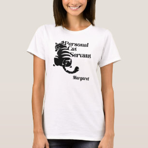 Personal Cat Servant Individuelle Name T - Shirt