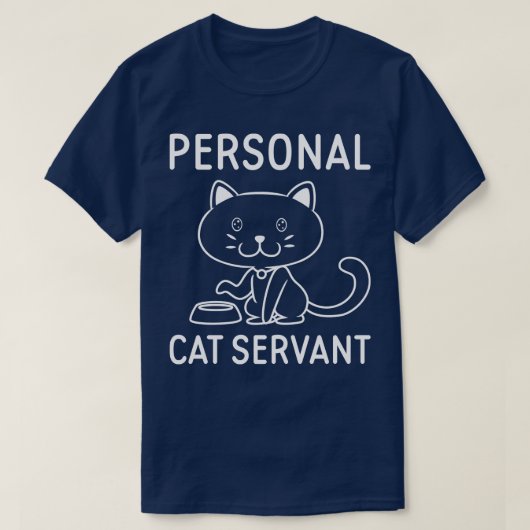 Personal Cat Servant T-Shirt (Design vorne)