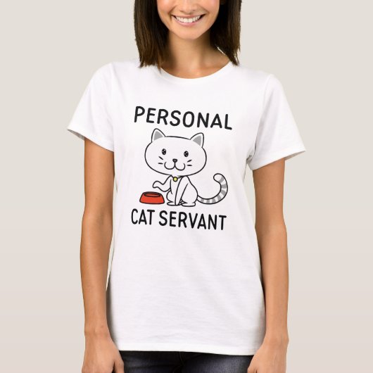 Personal Cat Servant T-Shirt (Vorderseite)