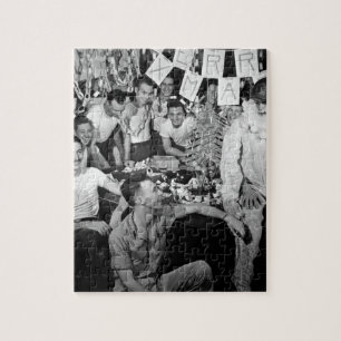 Personal celebrate_War Bildes USSs LEXINGTON Puzzle