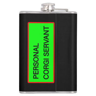 Personal Corgi Servant Flachmann