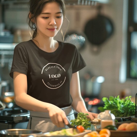 Personal der Firma für einfache Firmenlogos, kunde T-Shirt