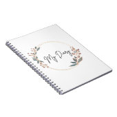 Personal Diary Notebook Notizblock (Rechte Seite)