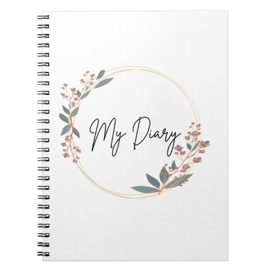 Personal Diary Notebook Notizblock (Vorderseite)