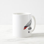 Personal DJ African Grey – Talking Parrot Design Kaffeetasse (VorderseiteRechts)