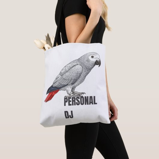 Personal DJ African Grey – Talking Parrot Design Tasche (Von Nahem)