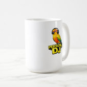 Personal DJ Sun Conure Kaffeetasse (VorderseiteRechts)
