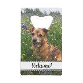 Personal Dog Flasche Opener Geldbeutel Flaschenöffner (Vorderseite)