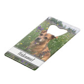 Personal Dog Flasche Opener Geldbeutel Flaschenöffner (Vorderseite Schrägansicht)