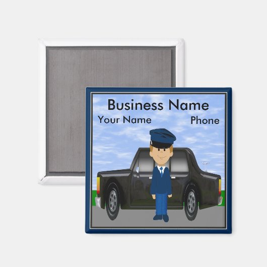 Personal Driver Magnet (Vorderseite/Rückseite)