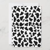 Personal First Rodeo Cowboy Birthday Einladung (Rückseite)