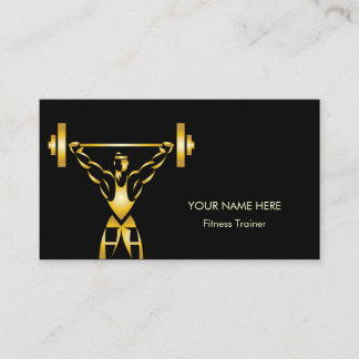 Personal Fitness Coach Visitenkarte