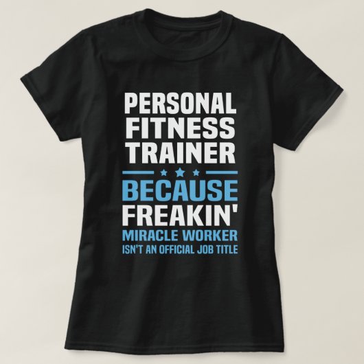 Personal Fitness Trainer T-Shirt (Design vorne)