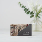 Personal Fitness Trainer Visitenkarte (Stehend Vorderseite)