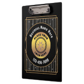 Personal für das Büro für Schwarze Gold Klemmbrett (Links)