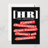 Personal für unkontrollierte Sonnenenergie Postkarte (Vorne/Hinten)