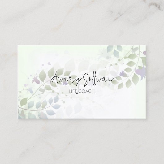 Personal Help Life Coach Visitenkarte (Vorderseite)