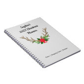 Personal Holiday Planner Notebook 6,5" x 8,75" Notizblock (Rechte Seite)