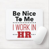Personal ist nett zu mir, ich arbeite im Personalw Mousepad (Mit Mouse)