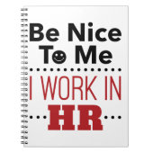 Personal ist nett zu mir, ich arbeite im Personalw Notizblock (Vorderseite)