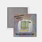 Personal Jukebox Magnet (Vorderseite/Rückseite)